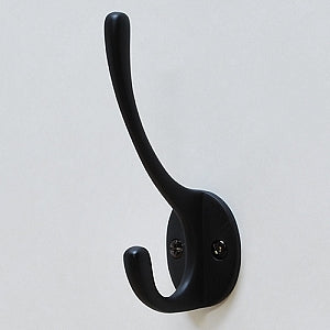 Robe Hook Shown in Black