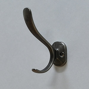 Robe Hook Shown in Antique Pewter