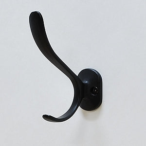 Robe Hook Shown in Black
