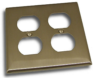 Residential Essentials Double Plug Plate