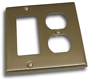 Residential Essentials Lever Switch/GFI and Plug Combo