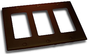 Residential Essentials Triple Lever/GFI Outlet Plate