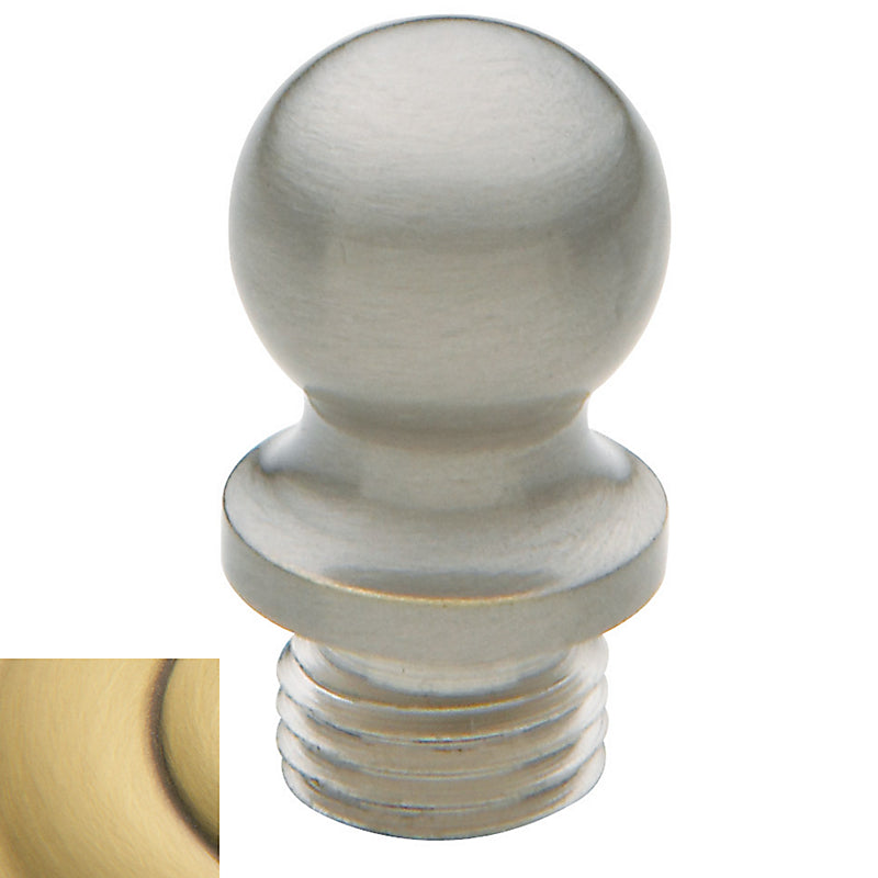 Satin Brass & Brown