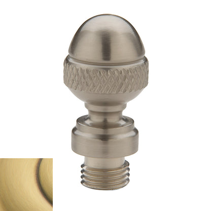 Satin Brass & Brown
