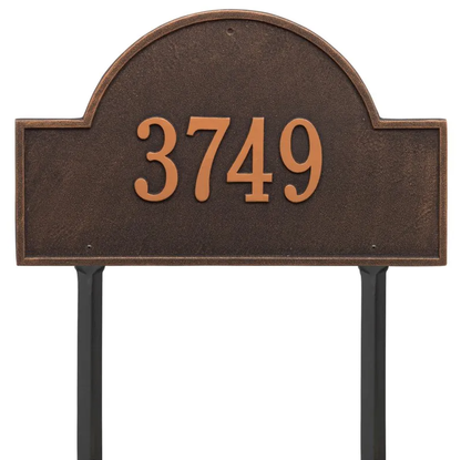 Whitehall Arch Marker Estate Lawn - One Line