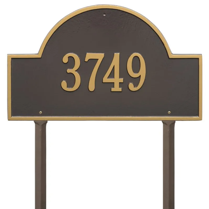 Whitehall Arch Marker Estate Lawn - One Line
