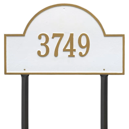 Whitehall Arch Marker Estate Lawn - One Line