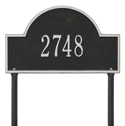 Whitehall Arch Marker Standard Lawn - One Line