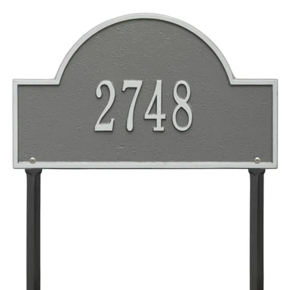 Whitehall Arch Marker Standard Lawn - One Line