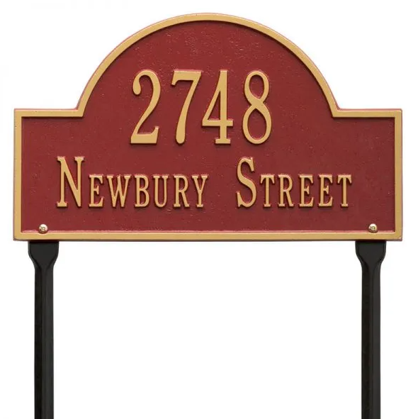 Whitehall Arch Marker Estate Wall WH1106