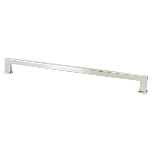 Berenson Subtle Surge 18 inch CC Brushed Nickel Appliance Pull