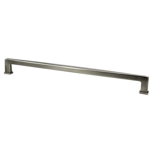 Berenson Subtle Surge 18 inch CC Vintage Nickel Appliance Pull