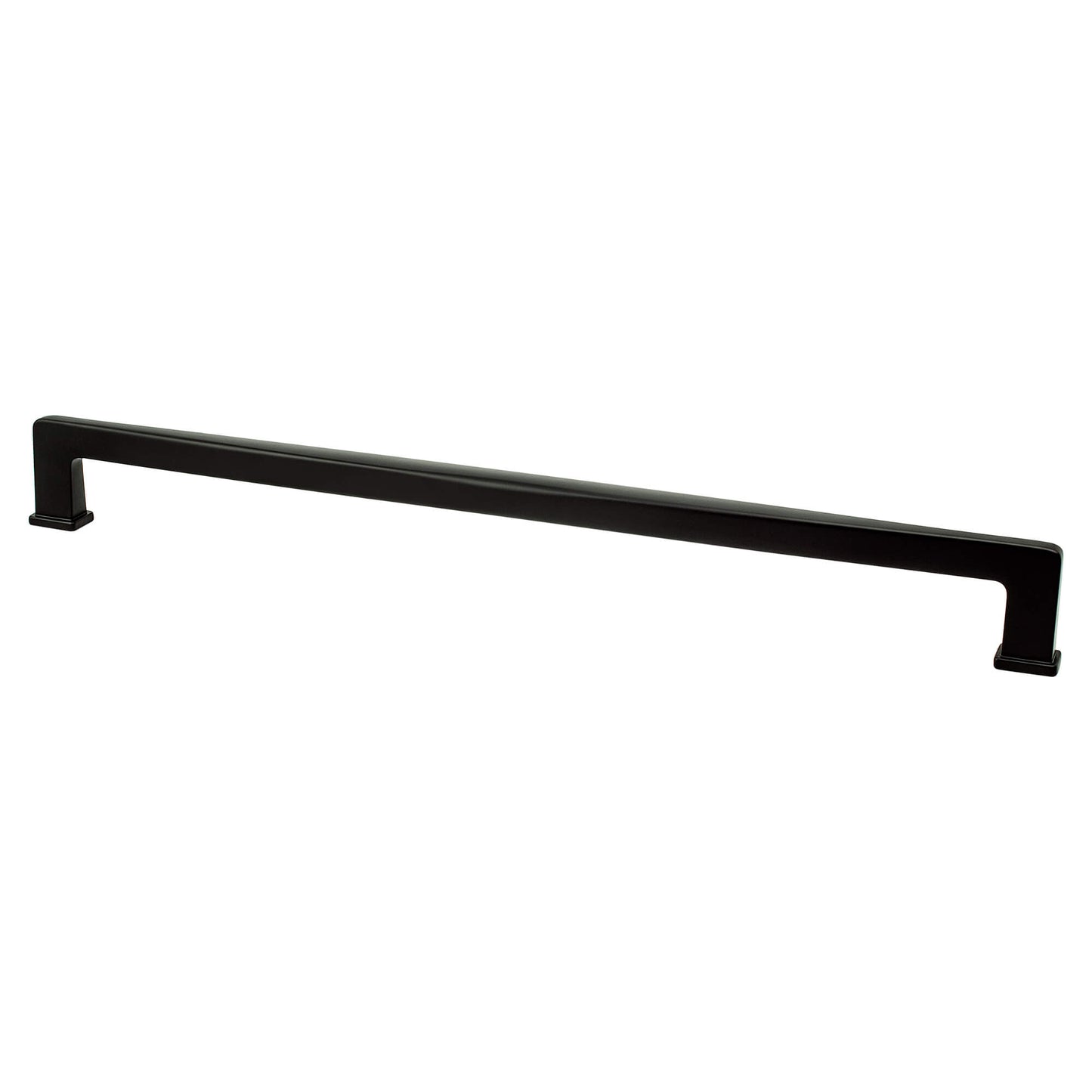 Berenson Subtle Surge 18 inch CC Matte Black Appliance Pull