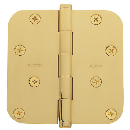 Baldwin 1140 Door Hinge - Polished Brass