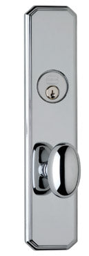 Omnia Max Steel Mortise Sideplate Lock Style 11432