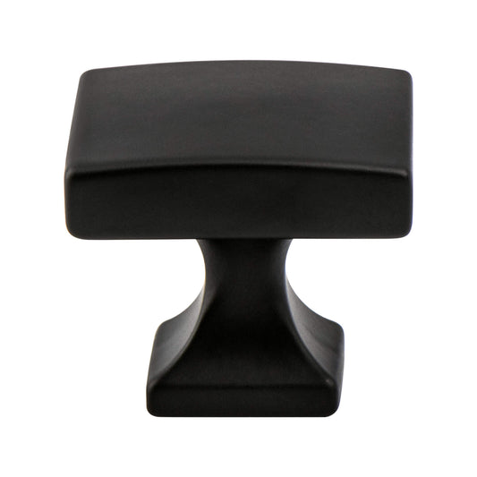 Berenson Epoch Edge Knob 1-3/8 Inch Long Matte Black