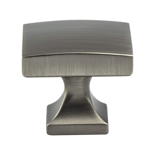 Berenson Epoch Edge Knob 1-3/8 Inch Long Vintage Nickel