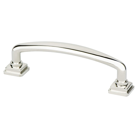 Berenson Tailored Traditional Pull 96MM C/C Polished Nickel