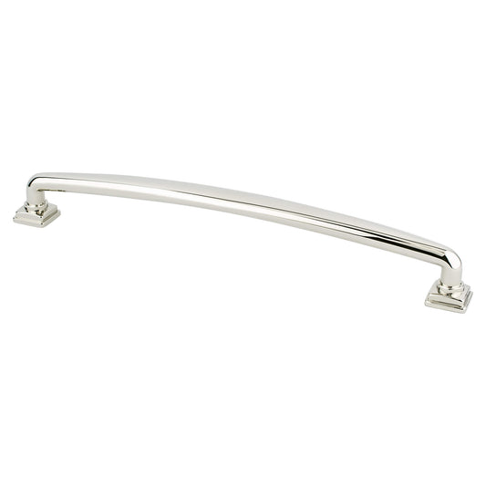 Berenson Tailored Traditional Appliance Pull 224MM C/C Polished Nickel
