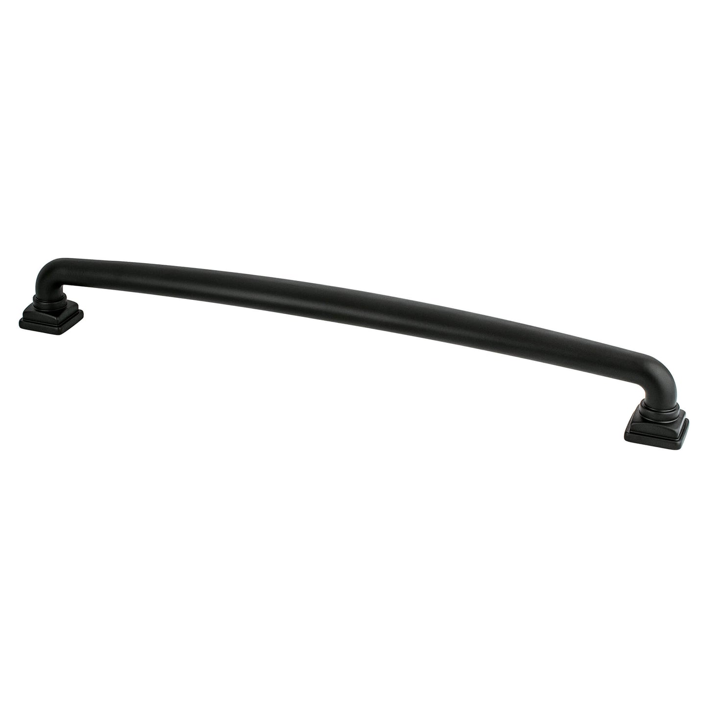 Berenson Tailored Traditional Appliance Pull 12 Inch C/C Matte Black