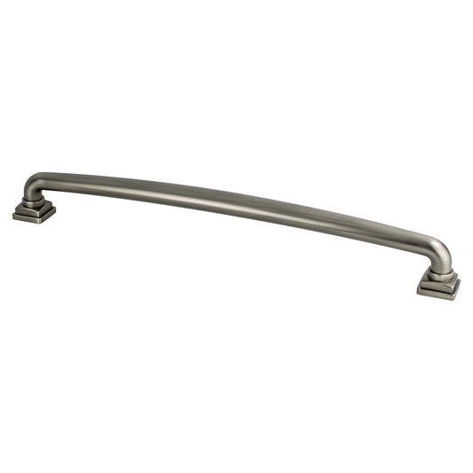 Berenson Tailored Traditional Appliance Pull 12 Inch C/C Vintage Nickel