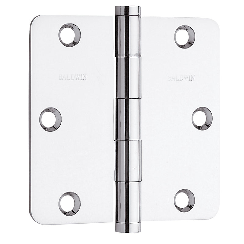 Baldwin 1435 Door Hinge - Polished Chrome