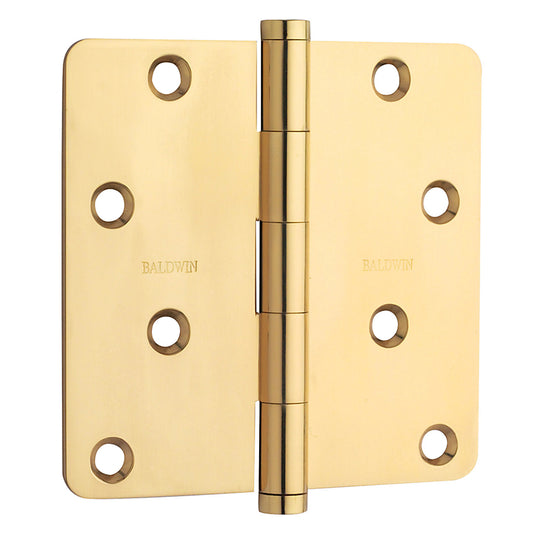 Baldwin 1440 Door Hinge - Polished Brass