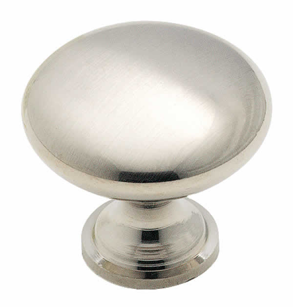 Allison 1-3/16 Inch Cabinet Knob In Satin Chrome
