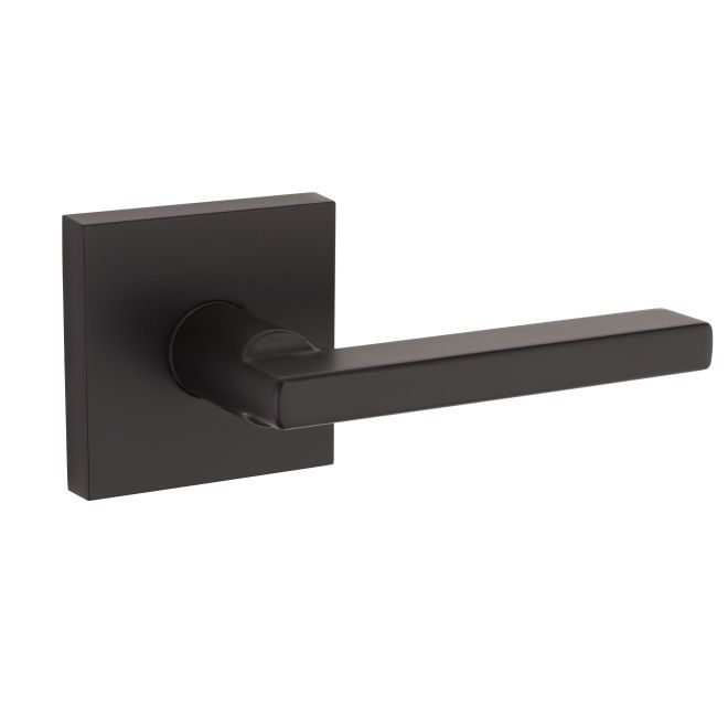 Kwikset Halifax Modern Lever with Square Rosette