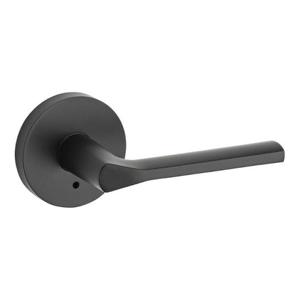 Privacy with Round Rosette - Iron Black