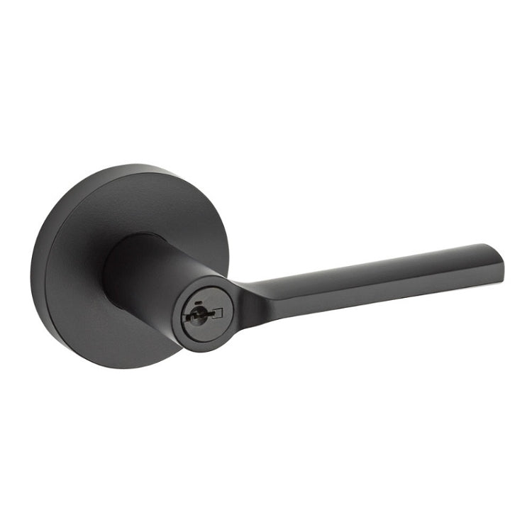 Keyed with Round Rosette - Iron Black