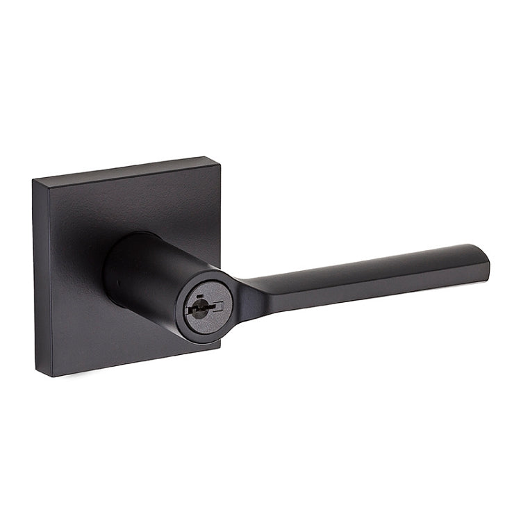Keyed with Square Rosette - Iron Black