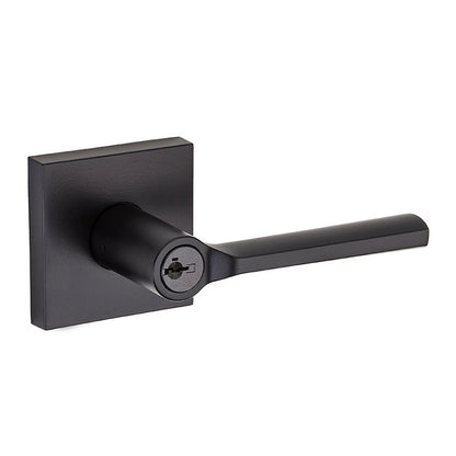Keyed with Square Rosette - Iron Black