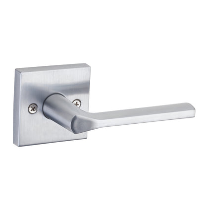 Dummy with Square Rosette - Satin Chrome