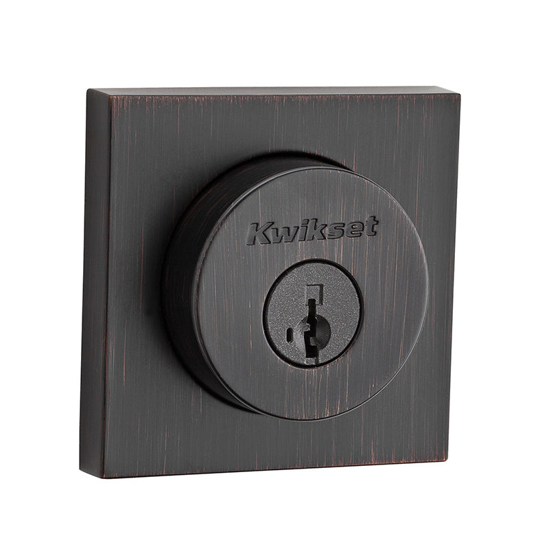 Kwikset 159SQT Modern Halifax Style Double Cylinder Deadbolt