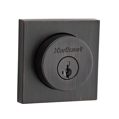 Kwikset 159SQT Modern Halifax Style Double Cylinder Deadbolt