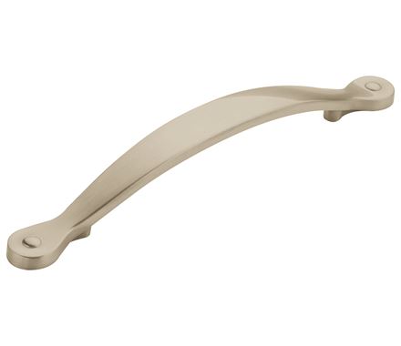 Amerock Inspirations 5 1/16 Inch Cabinet Pull Satin Nickel