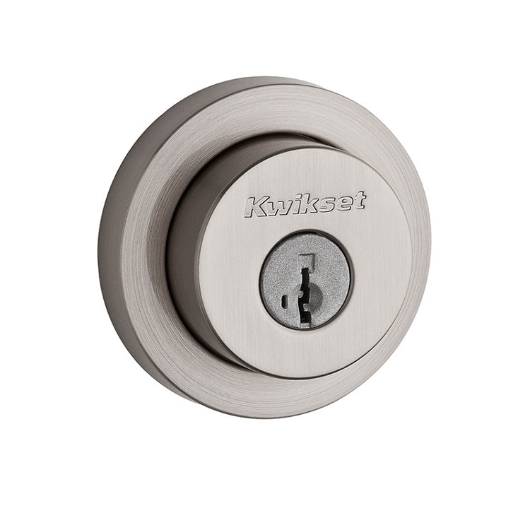 Kwikset Single Cylinder Milan Deadbolt - Satin Nickel