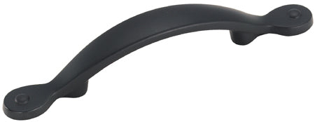 Amerock 3 Inch Black Inspirations Cabinet Pull In Flat Black