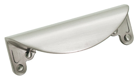 Amerock 3 Inch Satin Nickel Inspirations Cup Pull