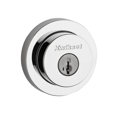 Kwikset Double Cylinder Milan Deadbolt - Polished Chrome