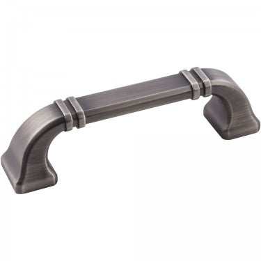 Hardware Resources 4 1/2" Ella Brushed Pewter Cabinet Pull