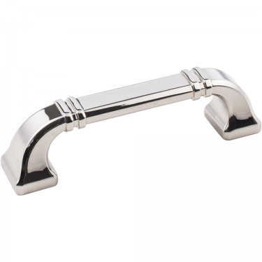  Hardware Resources 4 1/2" Ella Polished Nickel Cabinet Pull