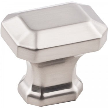 Hardware Resources Ella Cabinet Knob in Satin Nickel