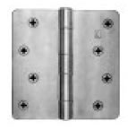 Hager 4 Inch Door Hinges with 1/4" Radius Corner
