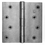 Hager 4 Inch Door Hinges with Square Corner