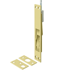 Deltana 18 Inch Solid Brass Extension Flush Bolt - Polished Brass