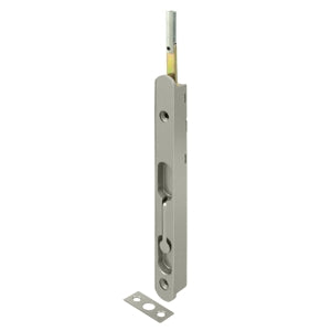 Deltana 18 Inch Extension Flush Bolt - Brushed Nickel