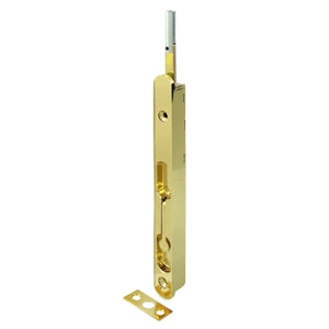 Deltana 18 Inch Extension Flush Bolt - Polished Brass