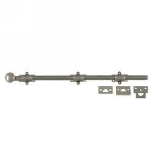 Deltana 18 Inch Heavy Duty Surface Bolt - Antique Nickel